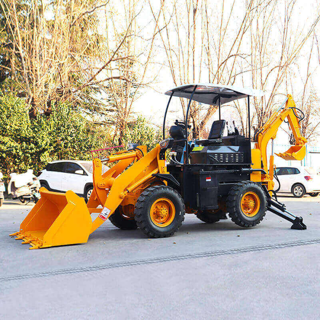 8-12 Backhoe Loader - Versatile Machine For Digging And Loading