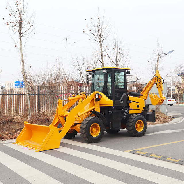 10-20 Backhoe Loader - Construction Tool For Narrow Spaces