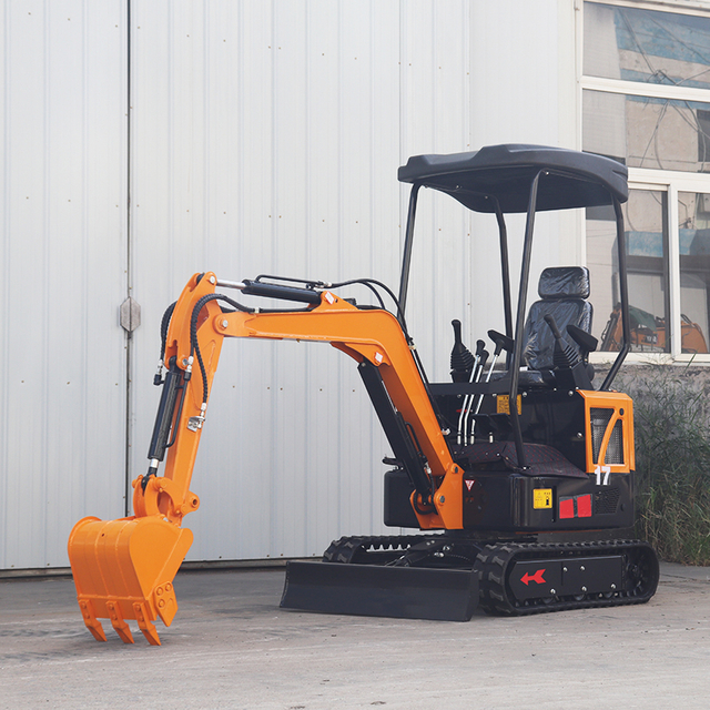 Chinese Mini Digger Bagger Crawler Excavator 1 Ton Mini Excavator With EPA EURO 5