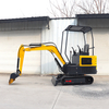 CE EPA Mini Excavator 1.8 Ton Excavator Mini Bigger Bagger Crawler 2ton 1.7t Mini Excavator 1 Ton