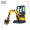 Mini Digger 1.2Ton 1.3Ton EPA/CE Engine Machine Excavator Mini Farm Excavator For Sale