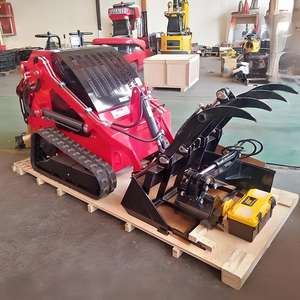 Free Shipping CE/EPA Skid Steer Loader Mini Skid Steer Small Garden Loader Track Mini Skid Steer Loader For Sale