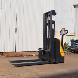 Compact Electric Stacker - Efficient For Narrow Aisles