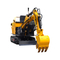 Chinese Backhoe Excavator 0.8t Smallest Minidigger Household 08 Ton Micro Mini Crawler Excavator With Attachments