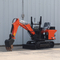 Chinese Backhoe Excavator 0.8t Smallest Minidigger Household 08 Ton Micro Mini Crawler Excavator With Attachments
