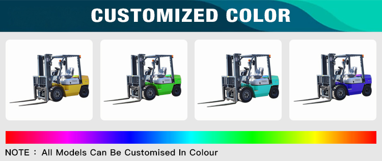 product free shipping farm diesel forklifts off road telescopic warehouse forklift new hydraulic all terrain diesel forklift for sale-1