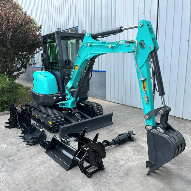 China Excavator 1.5ton 1.8 Ton 2ton Small Excavator Mini Excavators Bucket Bagger Cralwer Mini Digger