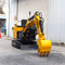 Chinese Backhoe Excavator 0.8t Smallest Minidigger Household 08 Ton Micro Mini Crawler Excavator With Attachments