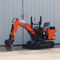 Chinese Backhoe Excavator 0.8t Smallest Minidigger Household 08 Ton Micro Mini Crawler Excavator With Attachments