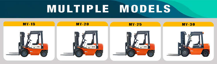 product free shipping farm diesel forklifts off road telescopic warehouse forklift new hydraulic all terrain diesel forklift for sale-2