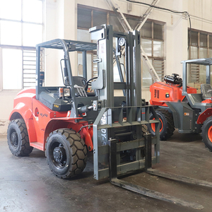 3-5ton Four Wheel Drive All Terrain Forklift 4wd Rough Terrain Forklift 4x4 Off Road Truck Diesel Forklift