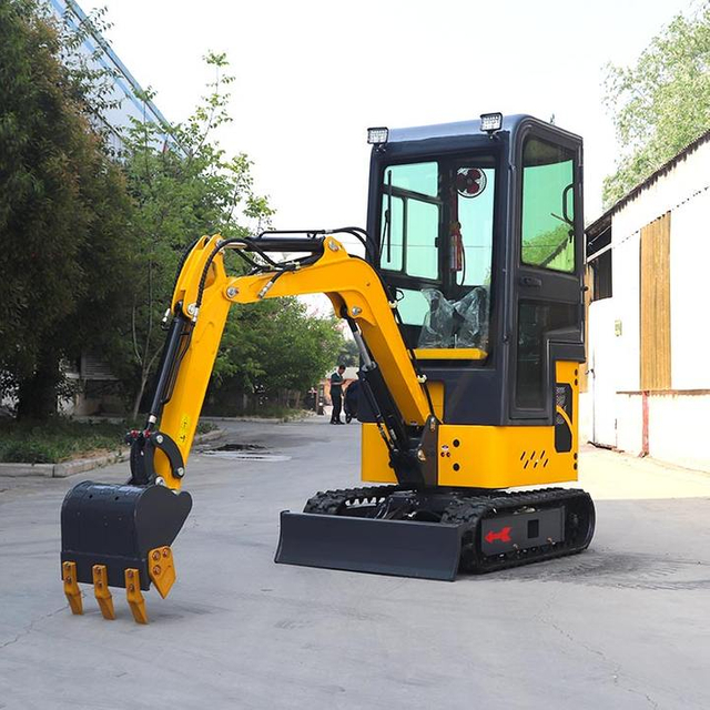 Mini Digger 1.2Ton 1.3Ton EPA/CE Engine Machine Excavator Mini Farm Excavator For Sale