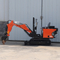 Chinese Backhoe Excavator 0.8t Smallest Minidigger Household 08 Ton Micro Mini Crawler Excavator With Attachments