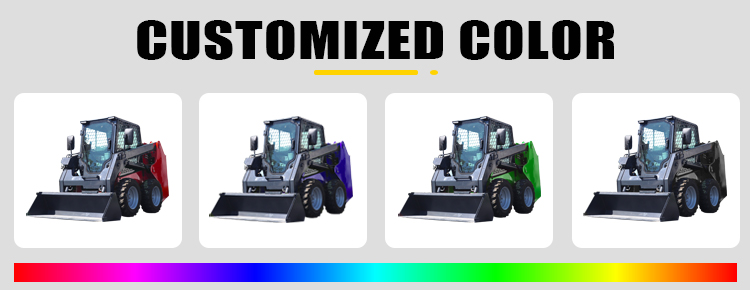 Free Shipping China Factory Home Farm Garden Riding on Mini Skid Steer Loader with CE EPA factory