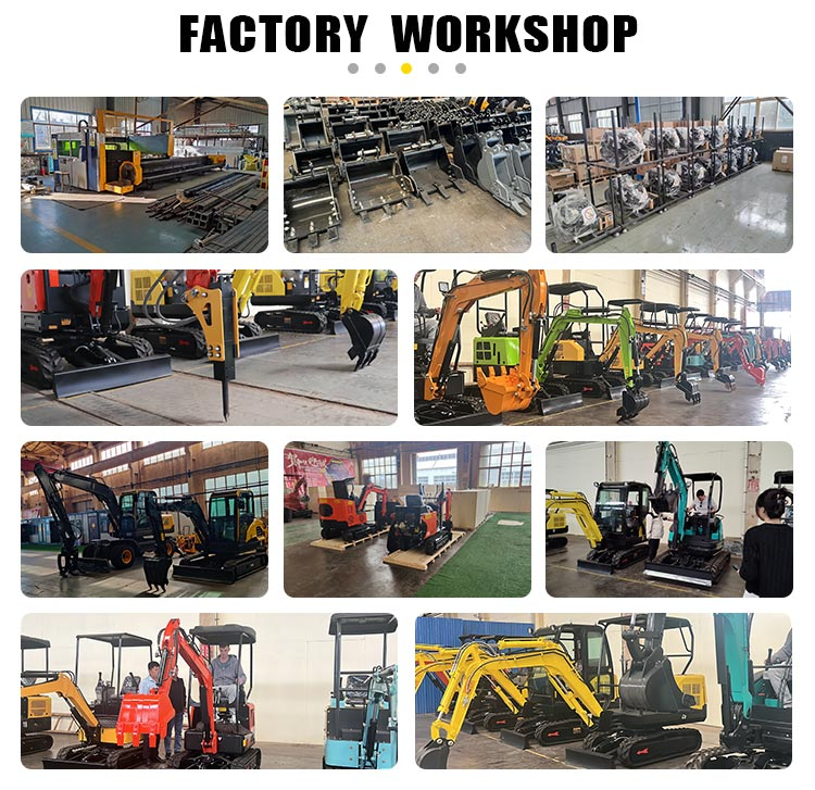 Mini Excavators 1.6 Ton 1.8 Ton 2Ton Digger Cab EPA EURO 5 Standard Digger Mini Excavator Prices With Boom Swing details