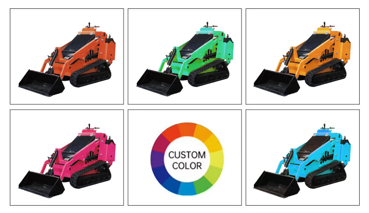 Free Shipping Wholesale Price Skid Steer Loader Diesel EPA Engine Small Skid Steer Loaders Mini Skid Steer Loader factory