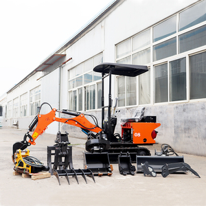 CE Mini Excavator Farm Excavator Can Be Equipped With Thumbnails And Can Increase The Arm Side Swing