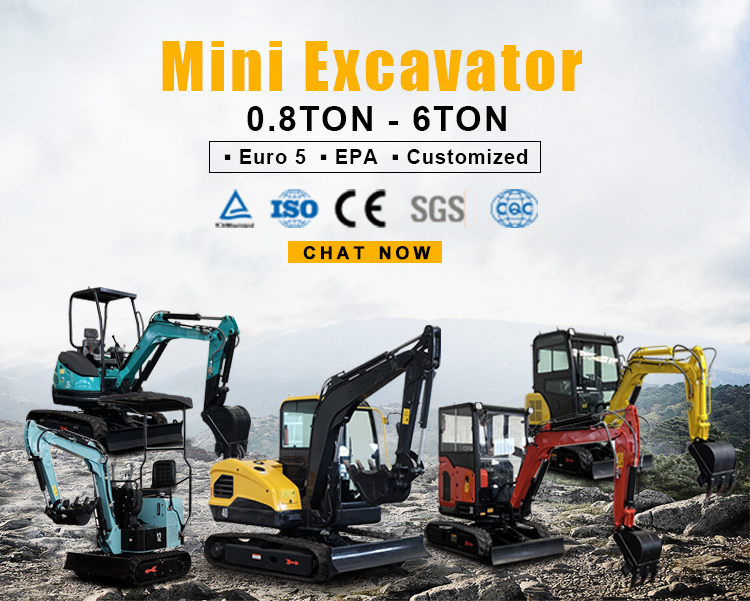 Ce Epa Engine Farm Garden Cabin Multifunctional 1.5T 2T 2.5T 3T 3.5T 360 Mini Digger Small Escavatorr Excavator factory