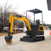 CE EPA Mini Excavator 1.8 Ton Excavator Mini Bigger Bagger Crawler 2ton 1.7t Mini Excavator 1 Ton