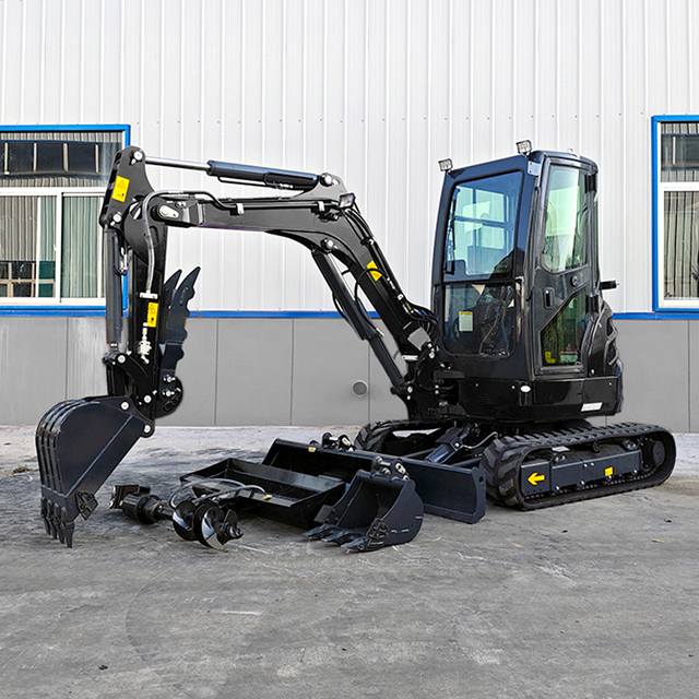 3 Ton 2.5 Ton CE EPA Kubota Engine Farm Cabin Mini Digger Small Hydraulic Crawler Mini Excavator 2 Ton For Sale