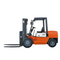Rugged Diesel Forklift - Powerful Lifting For Outdoor Work