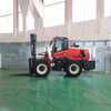 3t 4t 5 Ton Off Road Forklift 4x4 4wd All Rough Terrain Forklift With Enclosed Cabin