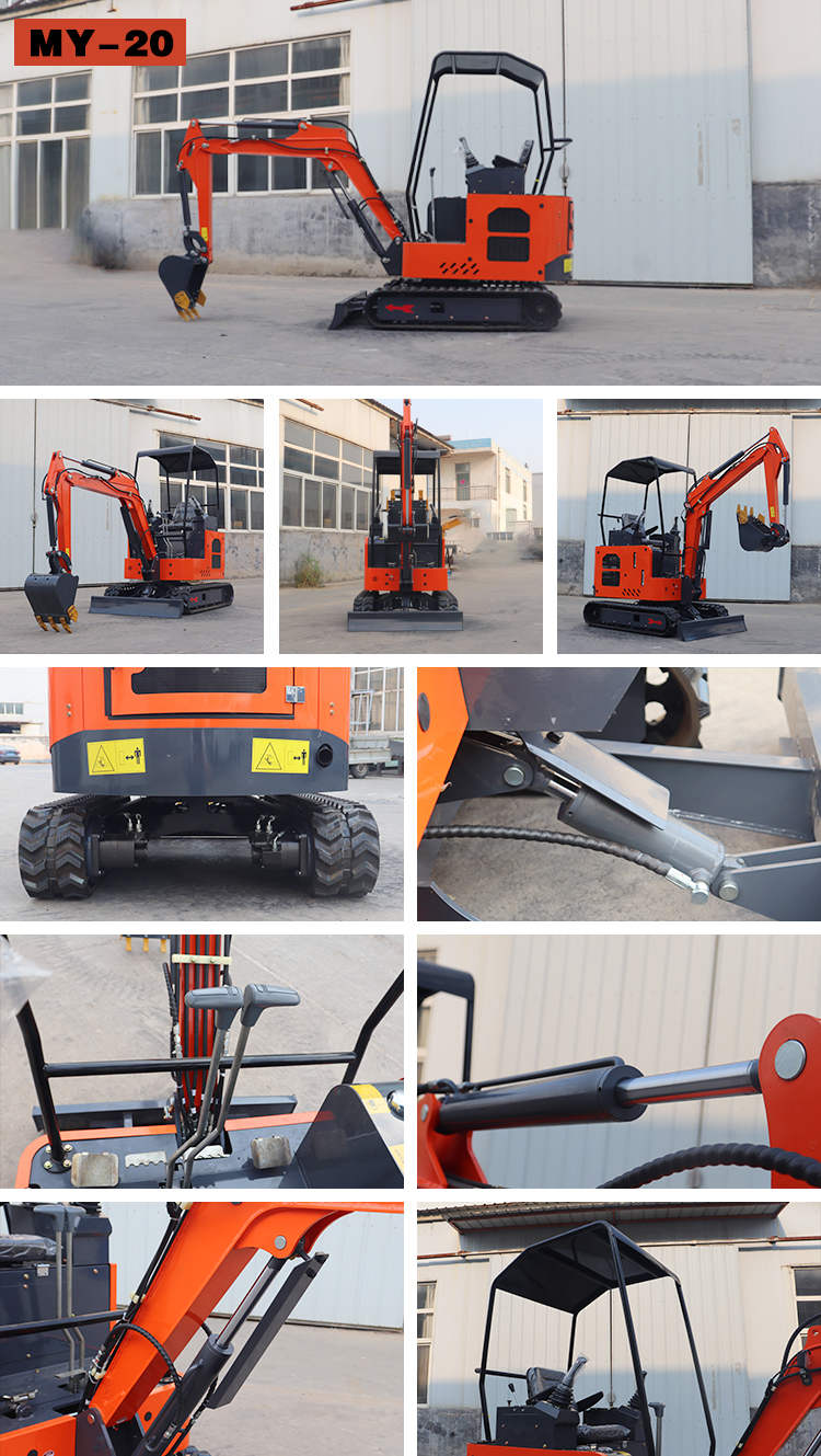 Free Shipping 3 Ton 2.5 Ton CE EPA Kubota Engine Farm Cabin Mini Digger Small Hydraulic Crawler Mini Excavator 2 Ton for Sale supplier