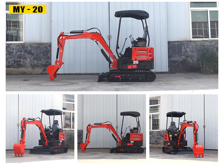 Mini Excavators 1.6 Ton 1.8 Ton 2Ton Digger Cab EPA EURO 5 Standard Digger Mini Excavator Prices With Boom Swing details