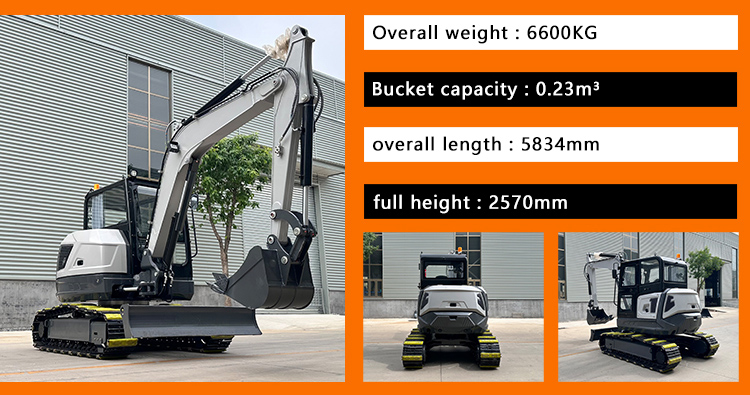 product free shipping 65 ton ce epa kubota engine farm cabin mini digger small hydraulic crawler mini excavator for sale725-2
