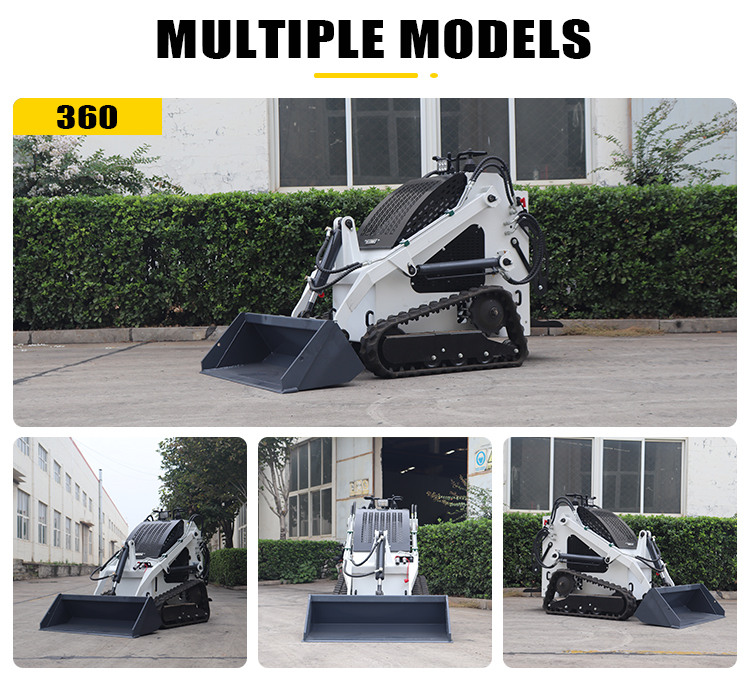 Free Shipping China Factory Home Farm Garden Riding on Mini Skid Steer Loader with CE EPA supplier