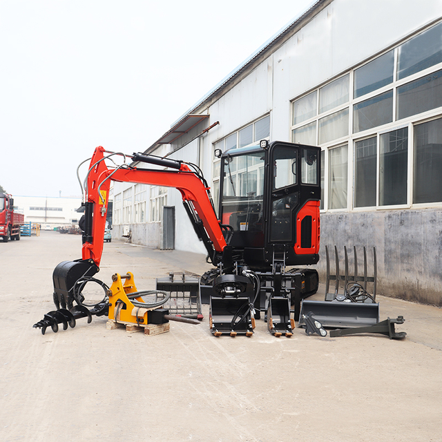 CE EPA Engine Farm Garden Cabin Multifunctional 1.5T 2T 2.5T 3.5T 360 Mini Digger Small Escavatorr Excavator